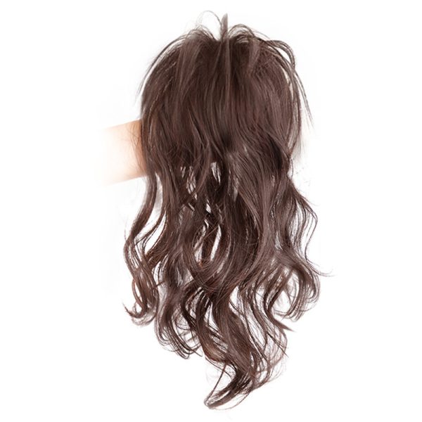 Ponytail wig female simulation hair vitality girl natural traceless half tie princess waterfall curly high ponytail wig - Image 5