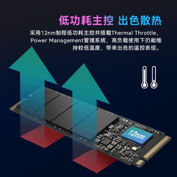 宏碁掠夺者（PREDATOR）2TB SSD固态硬盘 M.2接口(NVMe协议) GM7系列｜NVMe PCIe 4.0读速7200MB/s  AI电脑存储配件 - Image 6
