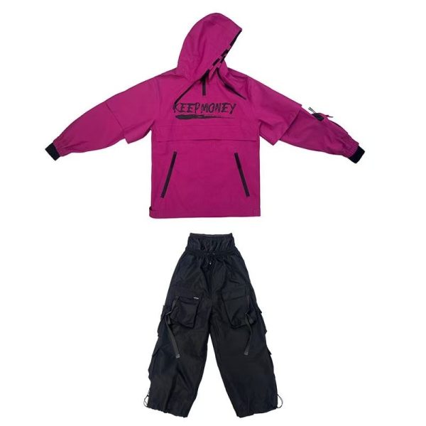 2024 Ski Set New American Upgraded Ski Suit Set Men's and Women's Single Board Waterproof and Warm Outdoor Ski Pants - 图片 4