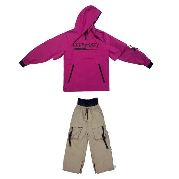 2024 Ski Set New American Upgraded Ski Suit Set Men's and Women's Single Board Waterproof and Warm Outdoor Ski Pants - 图片 5