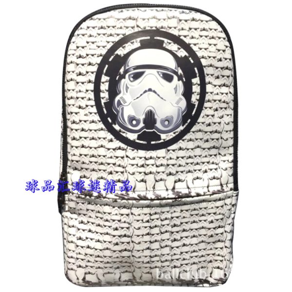 Star Wars Star War Black Warrior Davis White Warrior Movie Anime Backpack School bag - 图片 4