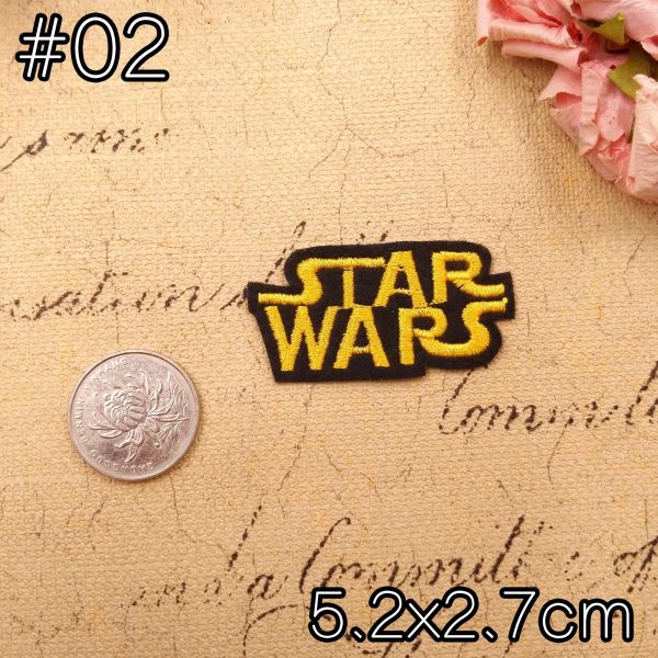 Star Wars STAR WAR Black Warrior White Soldier Embroidered Badge Manufacturers Wholesale Clothing Decoration Accessories - 图片 3