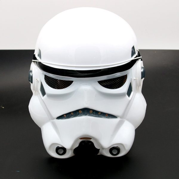 Star Wars Movie Theme Black Soldier White Soldier Mask Black Samurai Mask Star War Clone Soldier Mask Wholesale - 图片 2