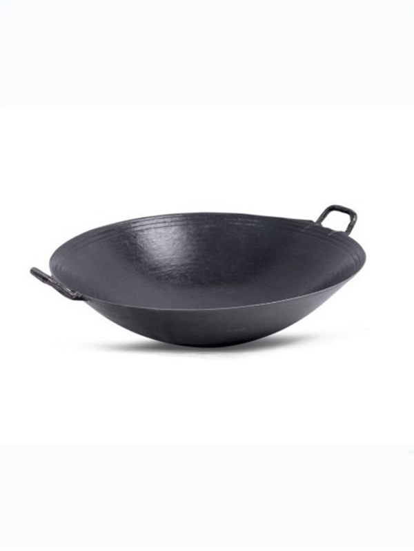 Old-fashioned traditional amphora wok commercial restaurant round bottom pointed bottom pot chicken pig iron cast iron pot chai chicken pot small dry pot