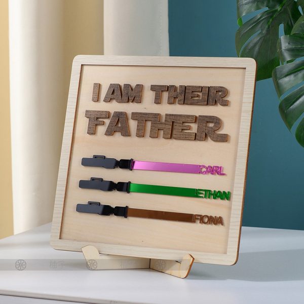 Cross-border new Father's Day gift Star Wars lightsaber Star War personalized custom name manufacturer source - 图片 5