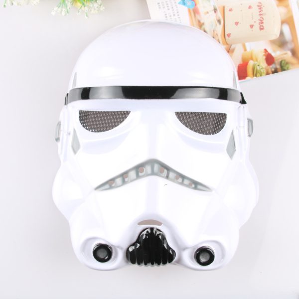 Star Wars Movie Theme Black Soldier White Soldier Mask Black Samurai Mask Star War Clone Soldier Mask Wholesale - 图片 3