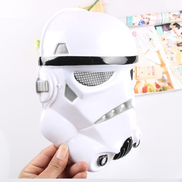 Star Wars Movie Theme Black Soldier White Soldier Mask Black Samurai Mask Star War Clone Soldier Mask Wholesale - 图片 4
