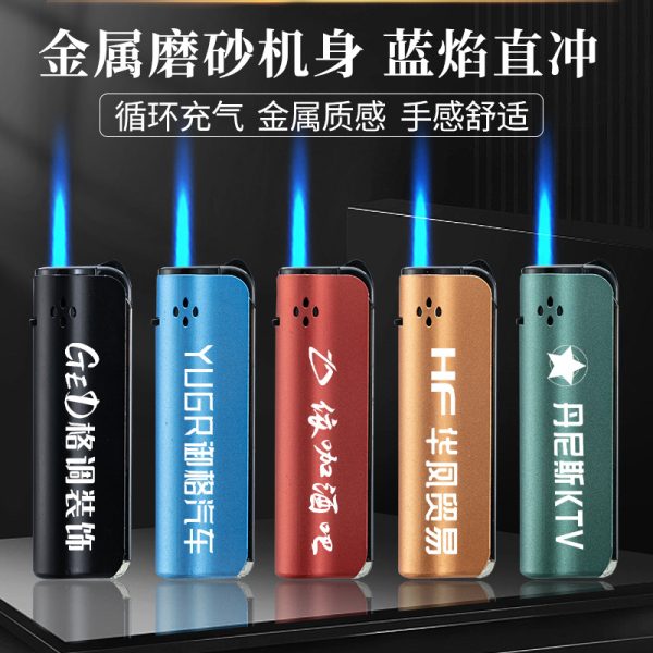 Metal direct punch lighter, customized free design logo, used in hotels, foot massage, KTV, etc - 图片 3