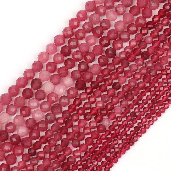 2-4mm Natural Stone Faceted Loose Beads Beads Lapis Lazuli Faceted Bead Necklace Handmade DIY Material Wholesale - 图片 2