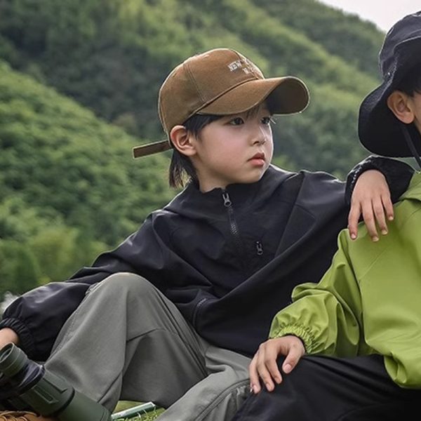 Ins Korean Spring and Autumn Baby Hat Embroidered Letter Children's Duck Tongue Hat Boys and Girls Fashion Baseball Hat Trend - 图片 2
