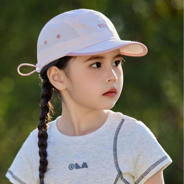 Children's Hat Baby Spring and Autumn Girls' Duck Tongue Hat Girls 2025 Boys' Sunscreen Hat Quick drying Sunscreen Hat Baseball Hat - 图片 3