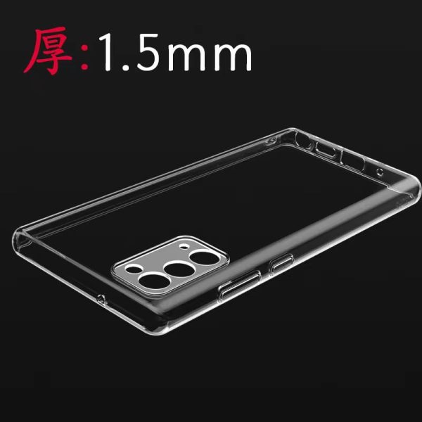 サムスンS 25 u透明TPUソフトシェル全パッケージ保護Note 20 u四角エアバッグ落下防止携帯保護シェルを適用 - 图片 3