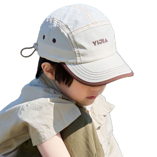 Children's Hat Baby Spring and Autumn Girls' Duck Tongue Hat Girls 2025 Boys' Sunscreen Hat Quick drying Sunscreen Hat Baseball Hat - 图片 5