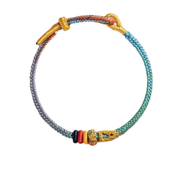 Hangzhou Lingyin hand-woven rope, Changshu Qihui men and women successfully go ashore, and every time they take the exam, they must pass the bracelet and weave the good luck guardian rope - 图片 5