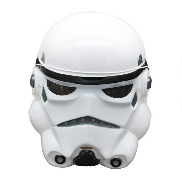 Star Wars Movie Theme Black Soldier White Soldier Mask Black Samurai Mask Star War Clone Soldier Mask Wholesale - 图片 5