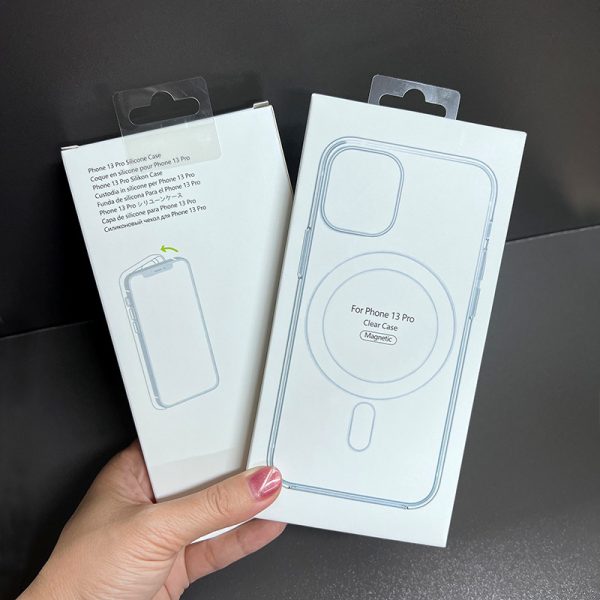 Magsafe磁気吸引式携帯ケース新アップル16透明アクリル17 proフルパックiPhone 15ハードケース対応 - 图片 3