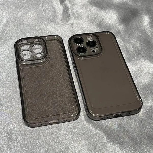シンプルで透明なアップル16 PROMAX対応携帯ケースiPhone 15容貌値14 plus黄ばみ防止13全パック - 图片 4