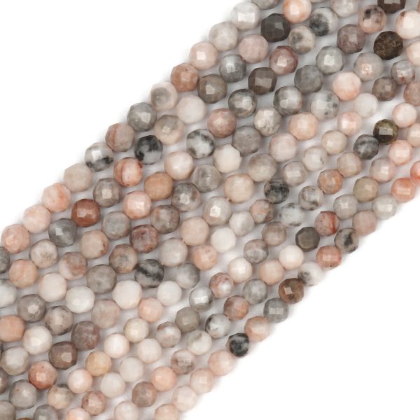 2-4mm Natural Stone Faceted Loose Beads Beads Lapis Lazuli Faceted Bead Necklace Handmade DIY Material Wholesale - 图片 4
