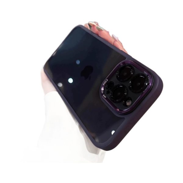 アップルの17高級金属レンズ全包携帯ケースiPhone 16 promax透明基準漏れ保護カバーを適用 - 图片 5