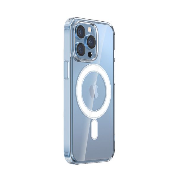 Magsafe磁気吸引式携帯ケース新アップル16透明アクリル17 proフルパックiPhone 15ハードケース対応 - 图片 5